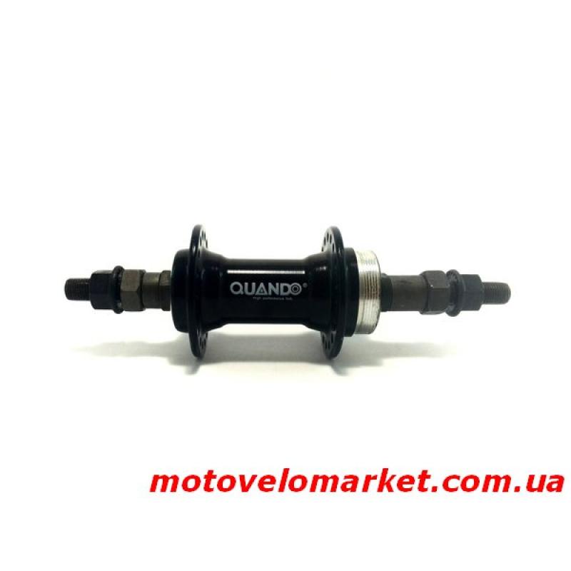 Купить Втулка задняя V-Brake Quando KT-A11R 36H под трещетку,на гайках, черн.